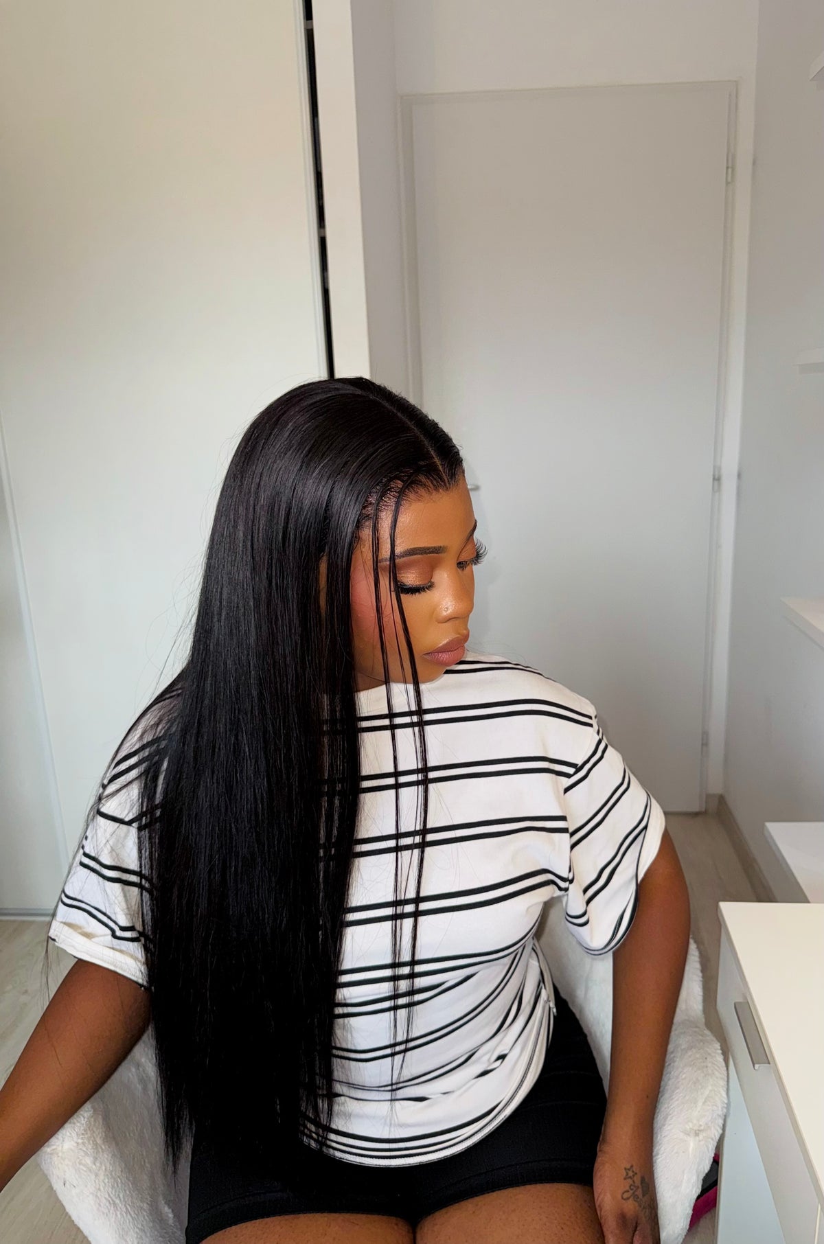 Raw Straight 13x6 HD Lace Wig 180% Densité