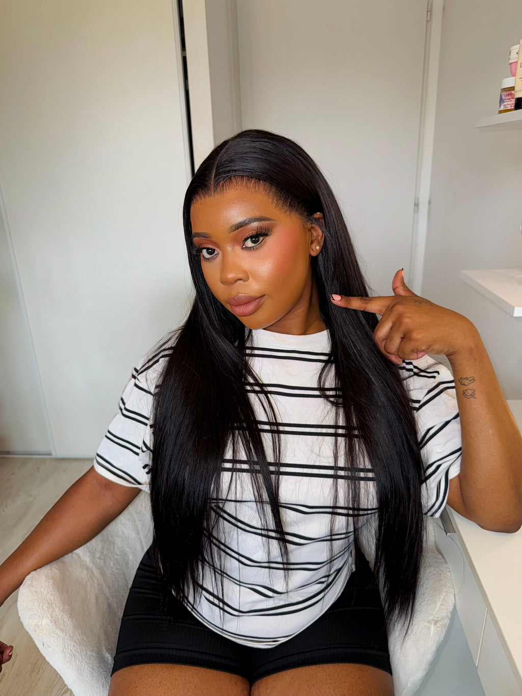 Raw Straight 13x6 HD Lace Wig 180% Densité