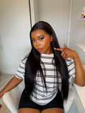 Raw Straight 13x6 HD Lace Wig 180% Densité