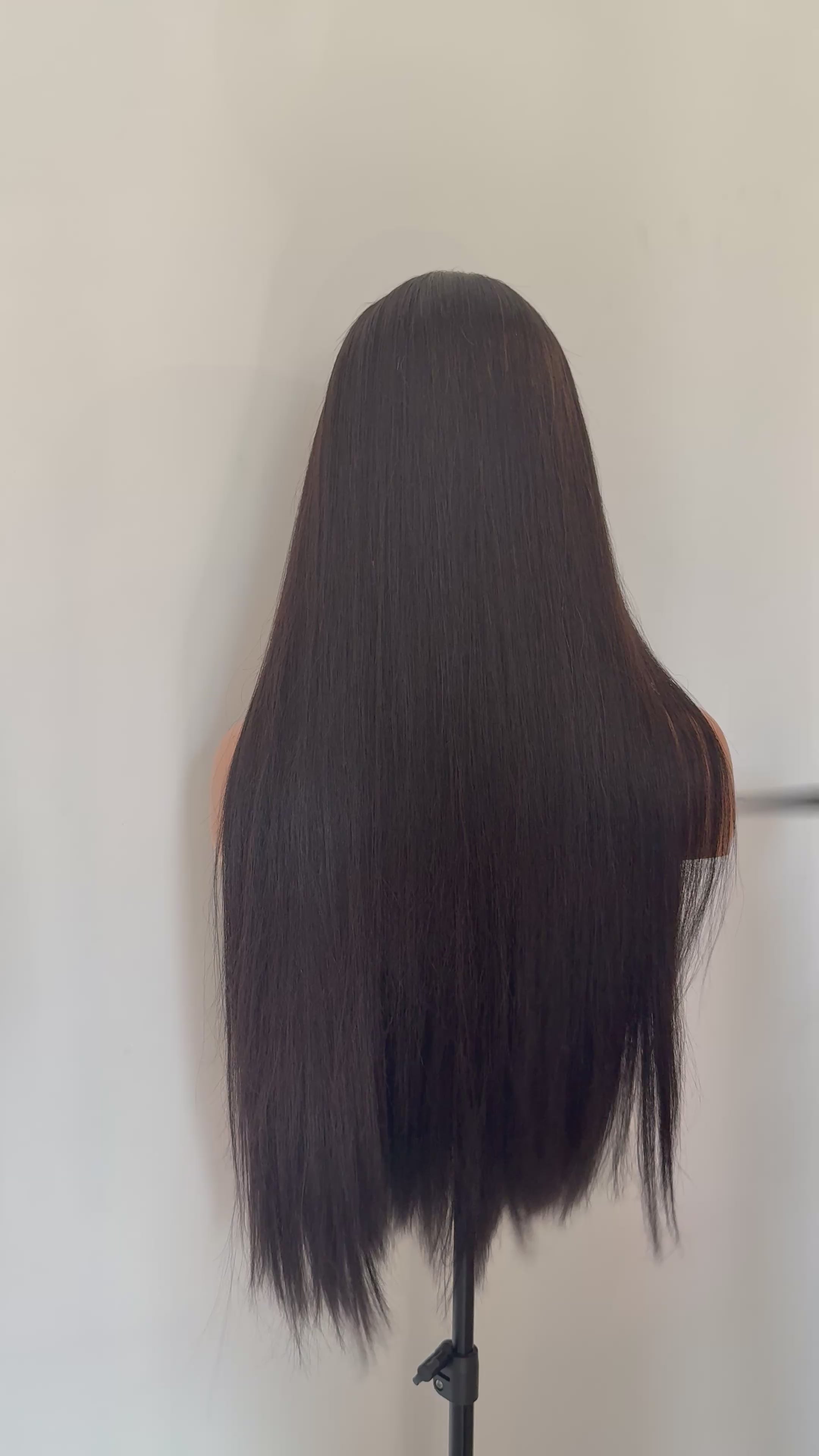 Raw Straight 13x6 HD Lace Wig 180% Densité