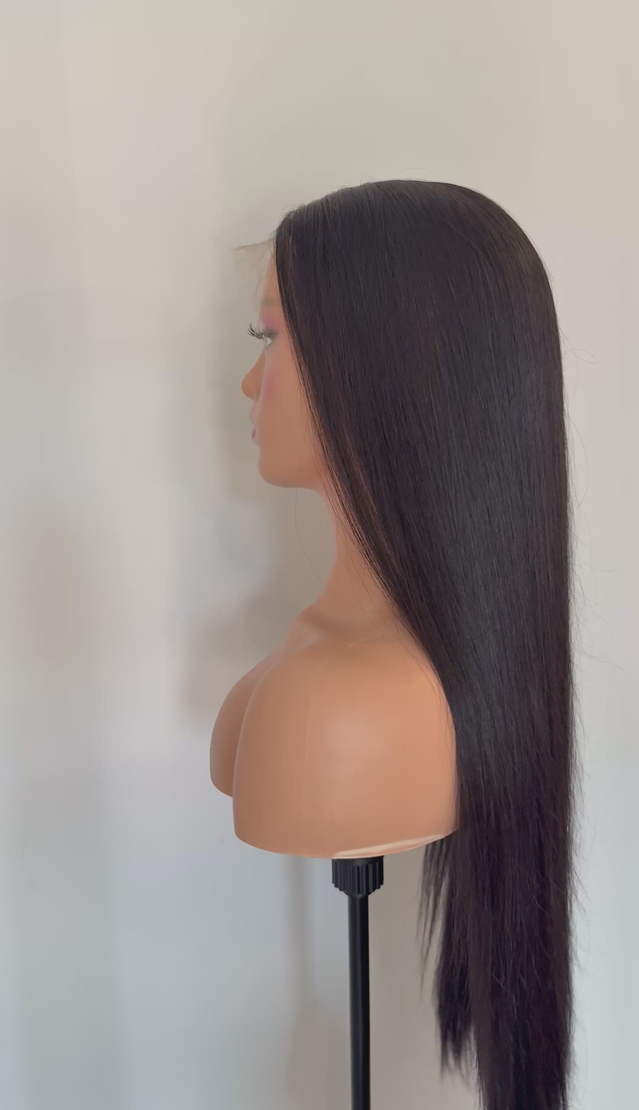 Raw Straight 13x6 HD Lace Wig 180% Densité